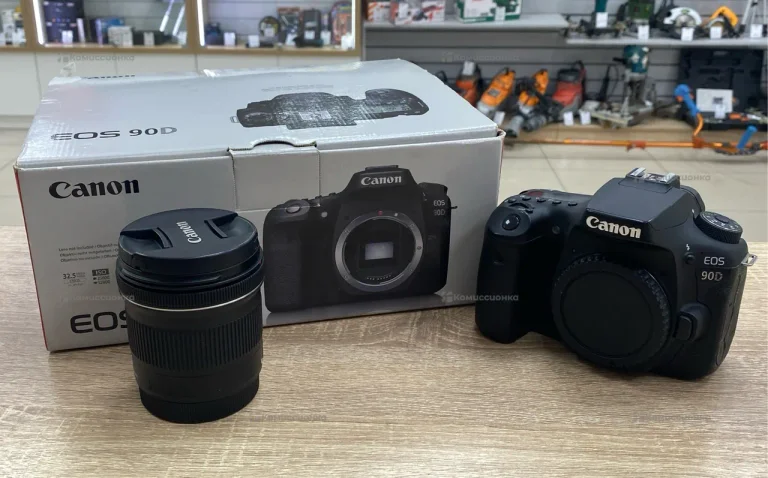 Фотоаппарат Canon 90D + объектив EFC 10-18mm