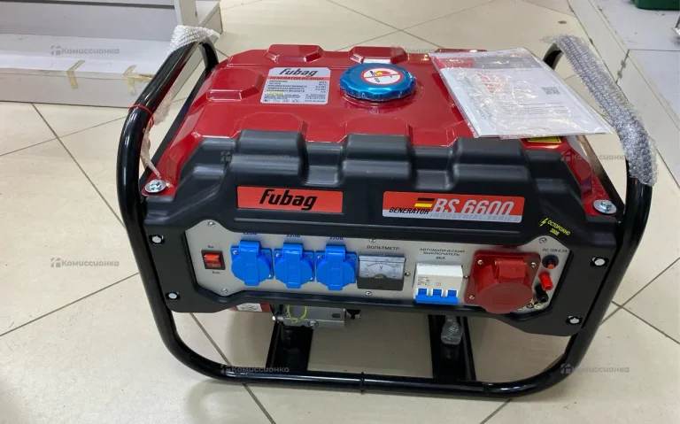 Генератор бензиновый fubag bs6600