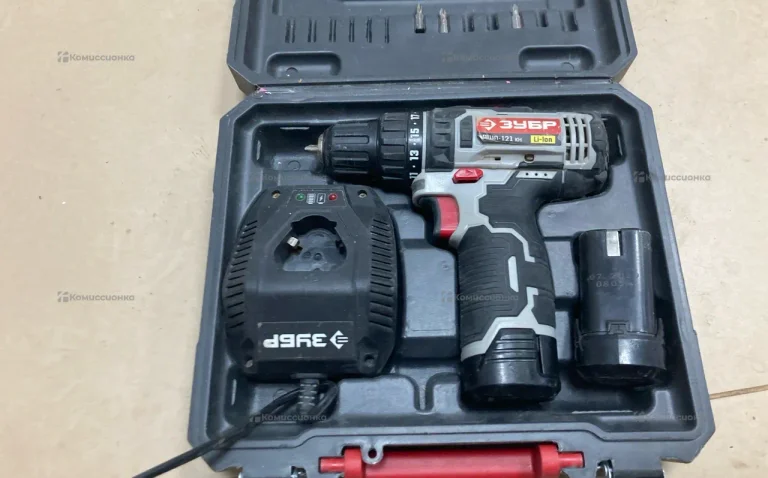 Дрель-шуруповерт ЗУБР ДШЛ-121 КН