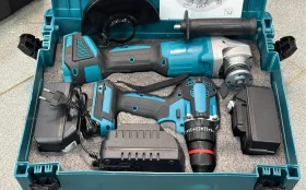 Набор 2в1 УШМ АКБ+Шуруповерт Makita