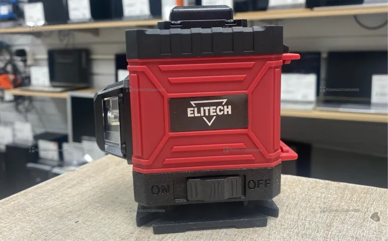 лазурный уровень Elitech ПЛ 12Л-зел