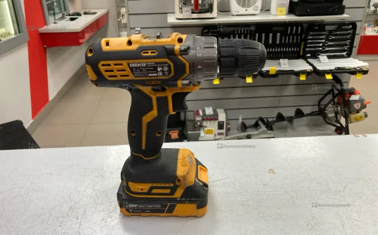 Аккумуляторная дрель-шуруповерт DEKO 20V DKCD20 Li