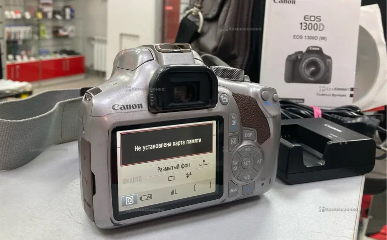 Фотоаппарат  canon eos 1300d