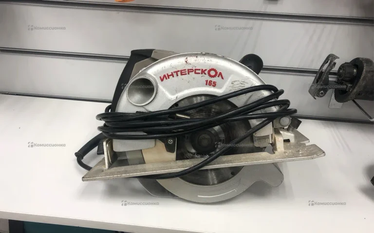 Пила циркулярная Интерскол ДП-165/1200Вт