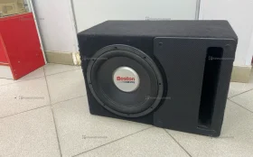 Сабвуфер  Boston g2 с усилителем alpine mrp-m350