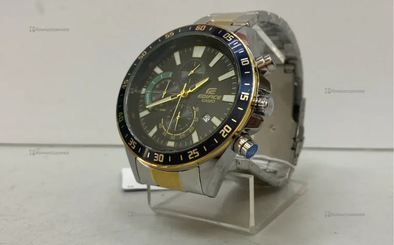 Часы Edifice Casio Black Gold.