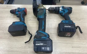 Купить Набор ушм шуруповерт дрель б/у , в Казань Цена:4900рублей