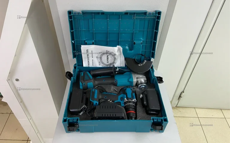 Набор 2в1 УШМ АКБ+Шуруповерт Makita