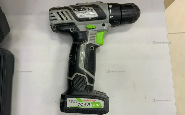 Дрель-шуруповерт Интерскол ДА-14,4ЭР