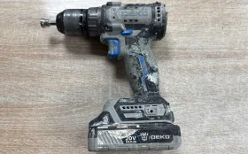 Купить Дрель-шуруповерт аккумуляторная DEKO ZKCD20V б/у , в Москва и область Цена:1490рублей