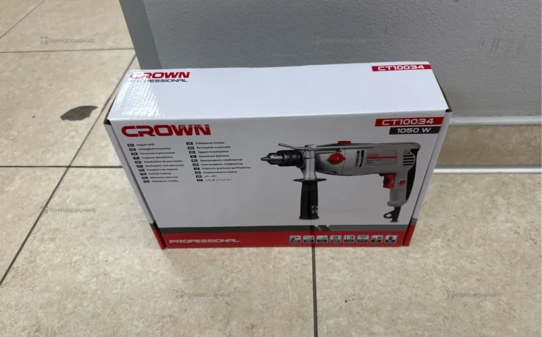 Ударная дрель CROWN CT10086