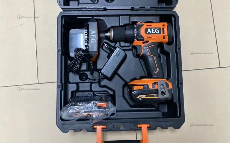 Аккумуляторный шуруповерт AEG BS18G4