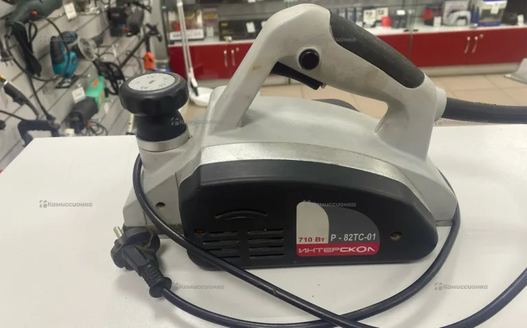 Электро рубанок интерскол р82тс-01