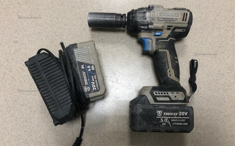 Аккумуляторный ударный гайковерт DEKO DKIS20