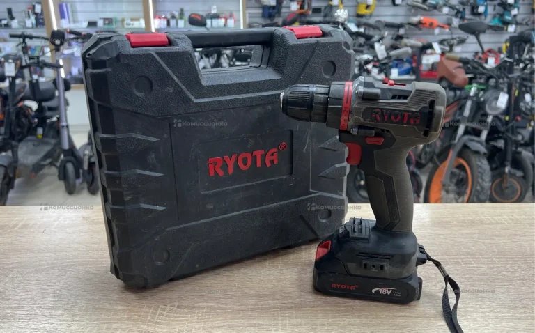 DDG487 шуруповерт ryota