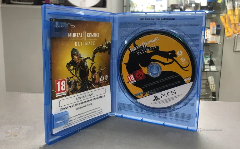 PS5 диск PS Mortal Kombat 11