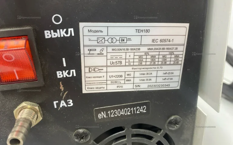 Сварочный полуавтомат инверторный etech TEH180