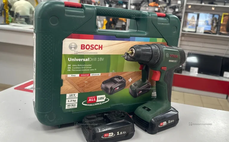 дрель-шуруповерт Bosch UniversalDrill 18V 3603JD40