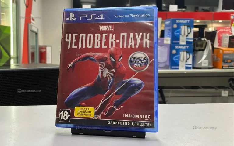 PS4. диск человек паук ps4
