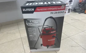Купить строительный пылесос elitech пс 24-60А2 б/у , в Москва и область Цена:15900рублей