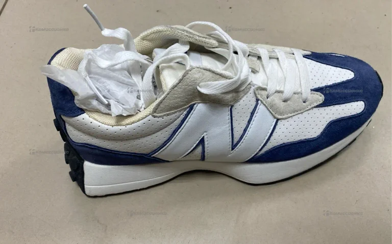 Кроссовки NB бело-синие 43