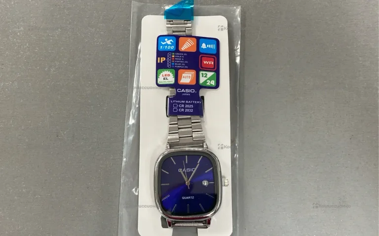 Часы  Casio Quartz(синие)