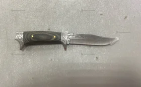 Нож коричневый (в чехле )