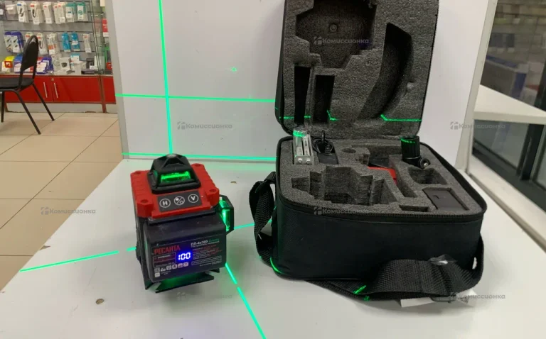 Лазерный уровень ПЛ-4х360 Green