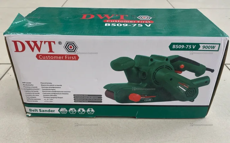 Ленточная шлифмашина DWT BS09-75 V