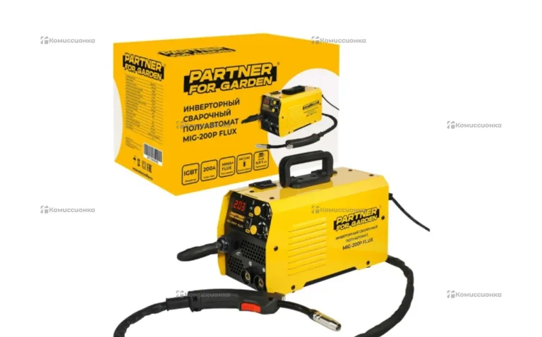 Инверторный полуавтомат Garden MIG200 flux