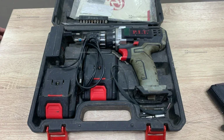 Дрель ударная аккумуляторная P.I.T. PSR18-D1