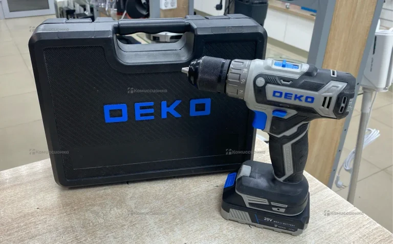 Дрель-шуруповерт Deko ZKCD20V Pro