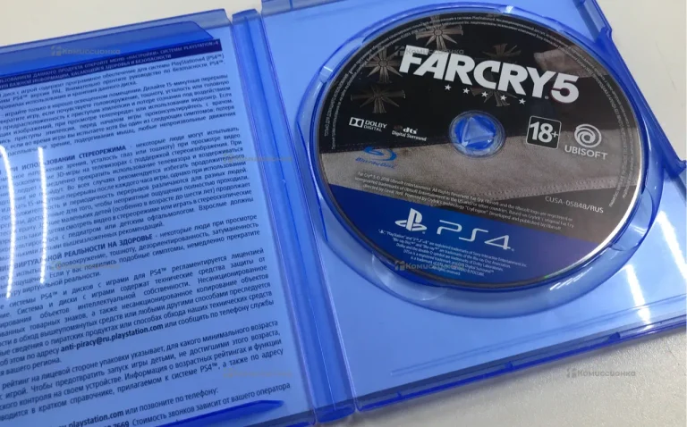 Диск PS4. Slim Farcry 5