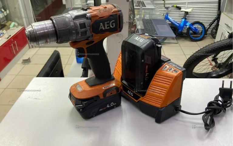 Дрель Шуруповерт AEG BSB18C3BL