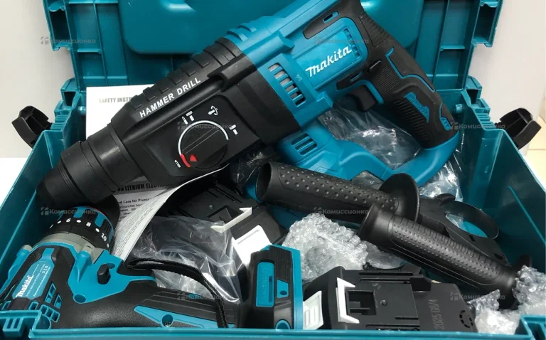 Набор 2 в 1 Makita Перфоратор+ Шуруповерт