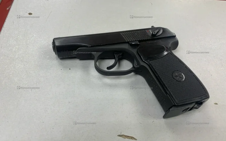 Пневматический пистолет ПМ (MP-654K) Металл,  сдви