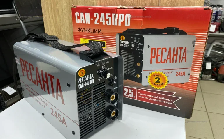 Сварочный аппарат инверторный Ресанта САИ-245ПРО