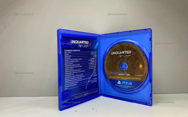 Диск PS4 UNCHARTED 4