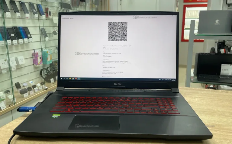 Ноутбук  MSI katana 17