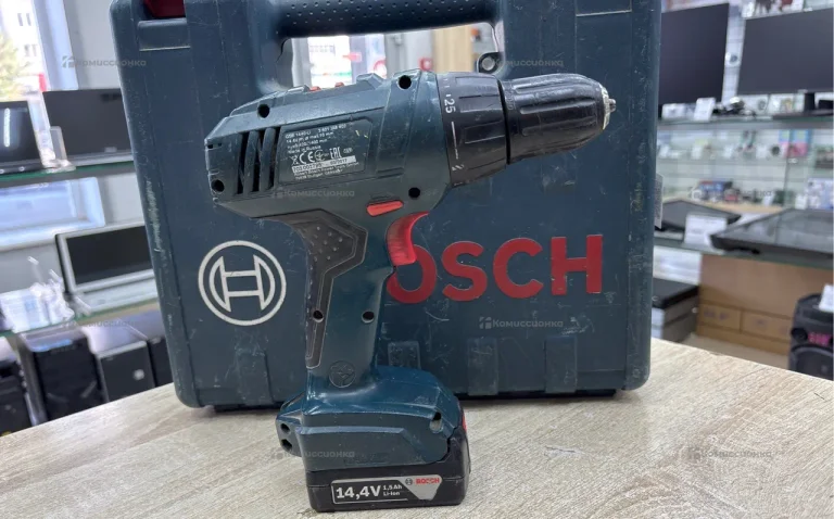 Дрель-шуруповерт Bosch GSR 1440-LI 1.5Ah x2 Case