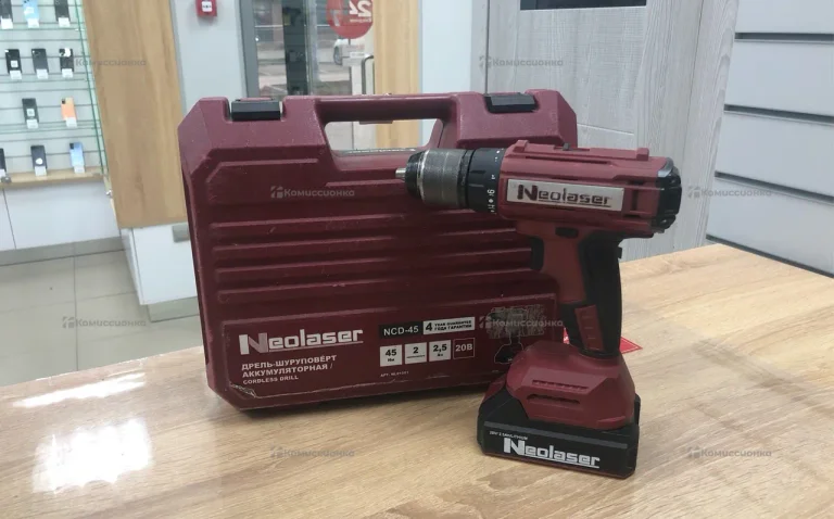 Аккумуляторный шуруповерт Neolaser NCD-45