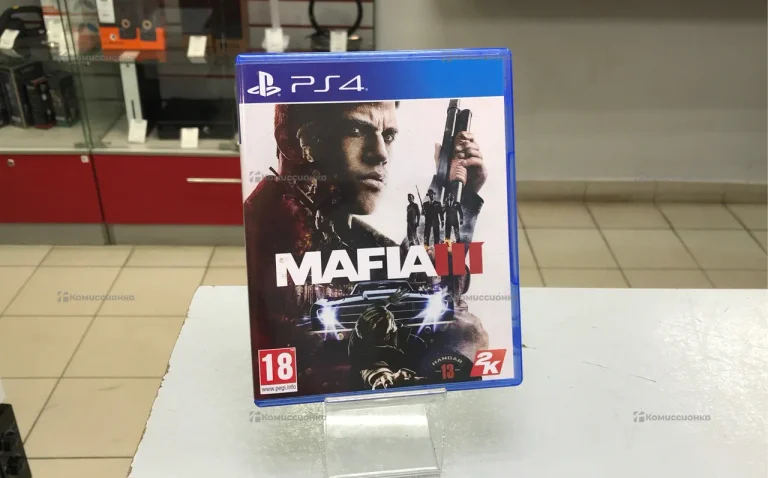 PS. диск на ps4 mafia 3