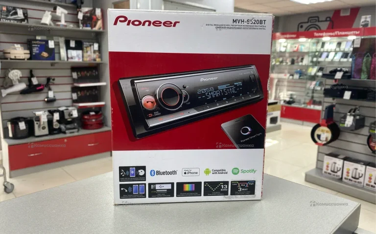 Автомагнитола  Pioneer MVH-S520BT