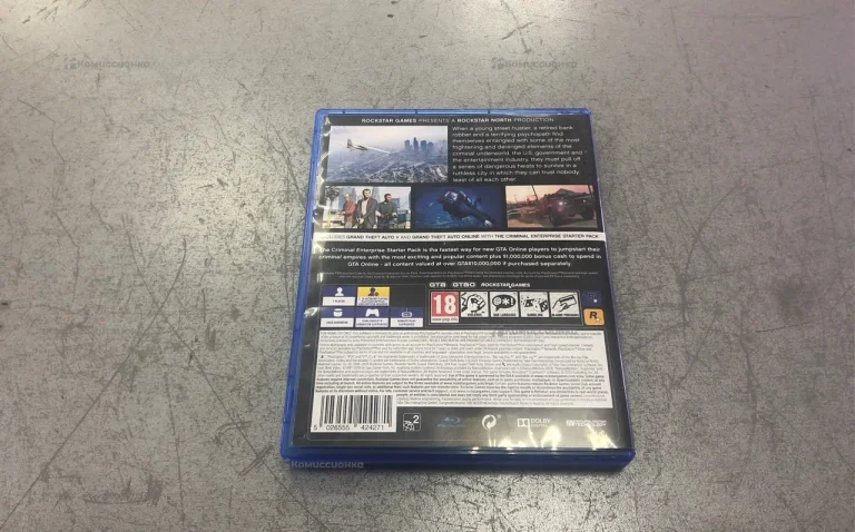 Диск PS4 GTA5.