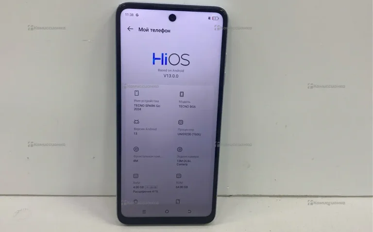 Tecno Spark Go 2024 4/64 ГБ