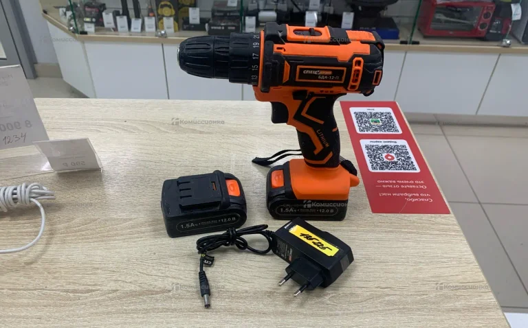 Дрель-шуроповерт Спец Промо БДА-12-П