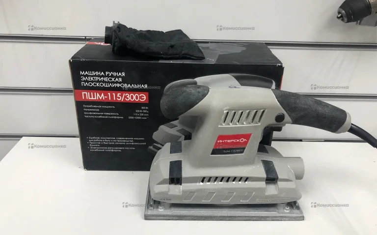 Плоскошлифовальная Машинка Интерскол пшм-115/300Э