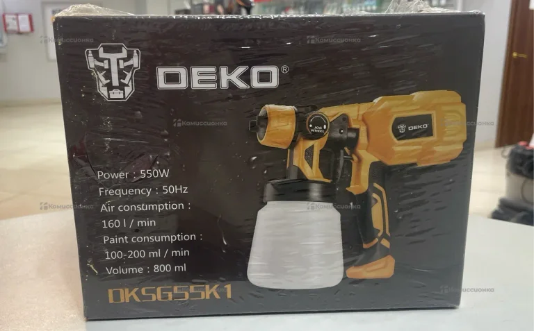 Краскопульт Электрический Deco DKSG55K1