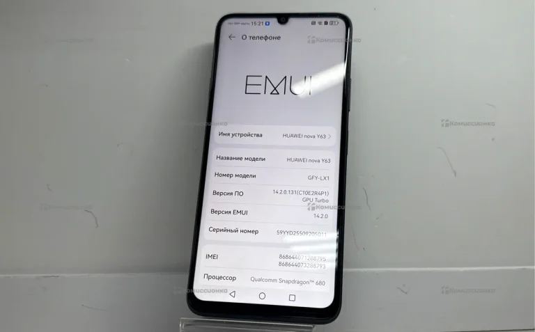 Huawei nova Y63 4/128Gb