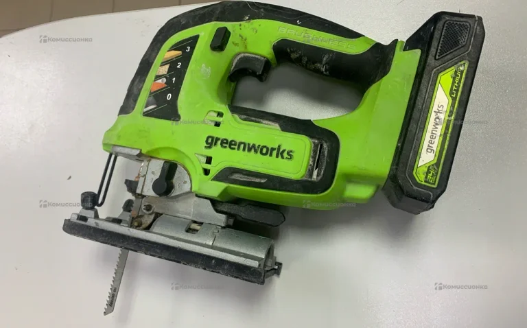 Лобзик аккумуляторный greenworks